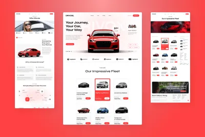 create car rental website, car rental, car rental booking