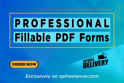 Professional Fillable Pdf Forms