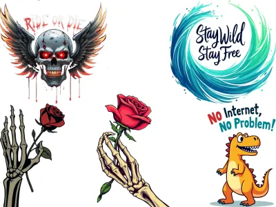 design trendy custom t-shirts and merch graphics