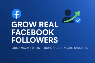 I Will organically grow your facebook business page followers