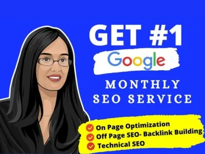 I will do monthly SEO service with high da backlinks