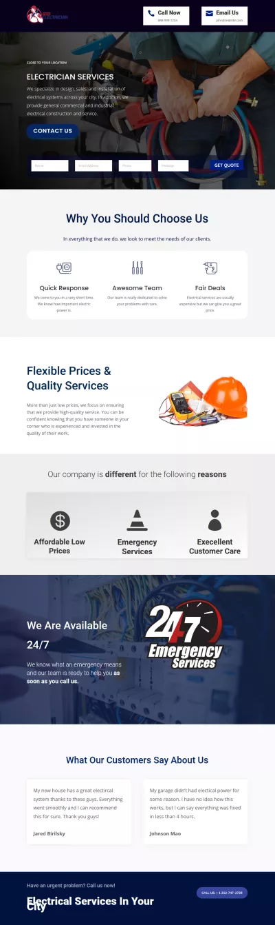 I will create a clean mobile friendly responsive website