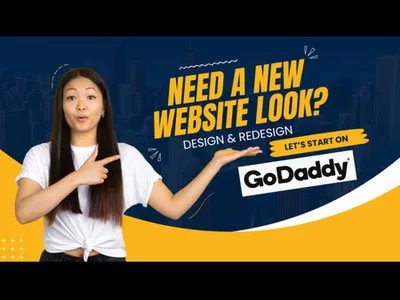 design and redesign your go daddy website