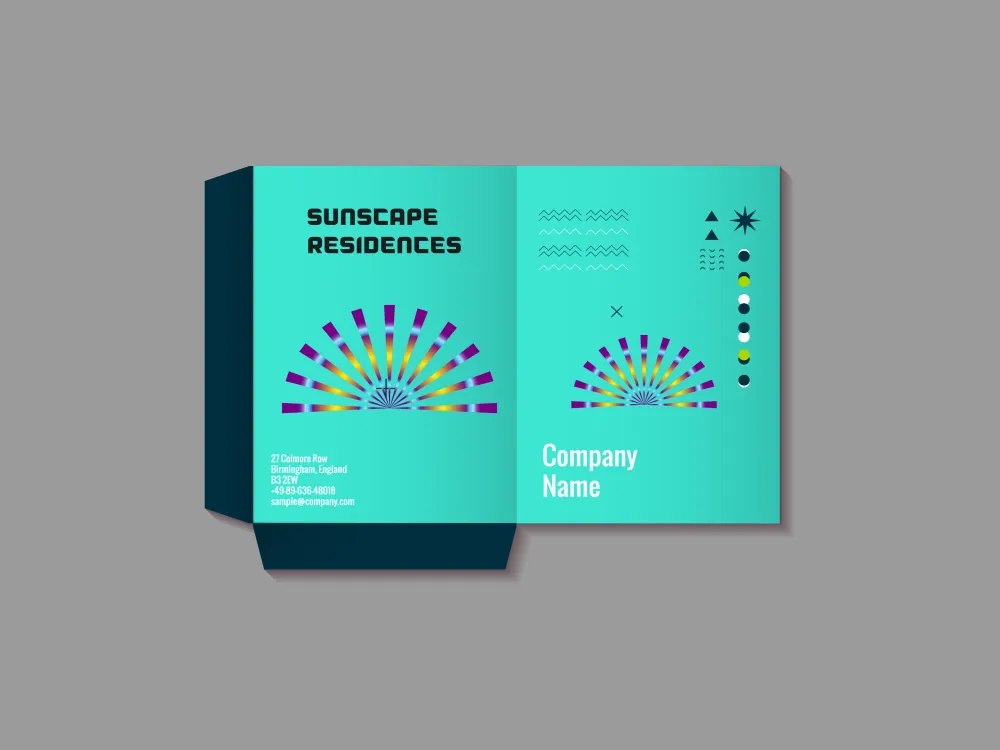 Sunscape Residence Branding Corporate Identity Design