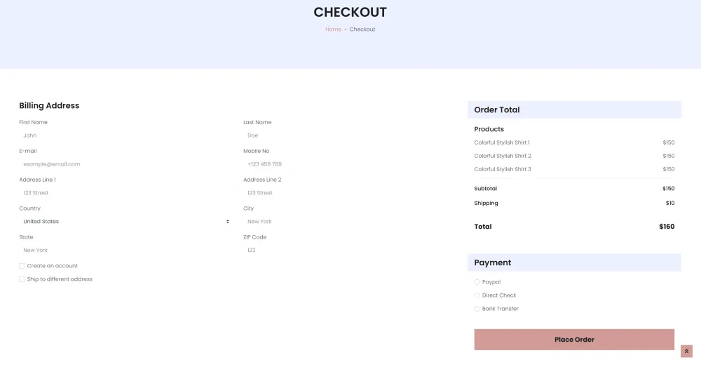 E-commerce Shopping App