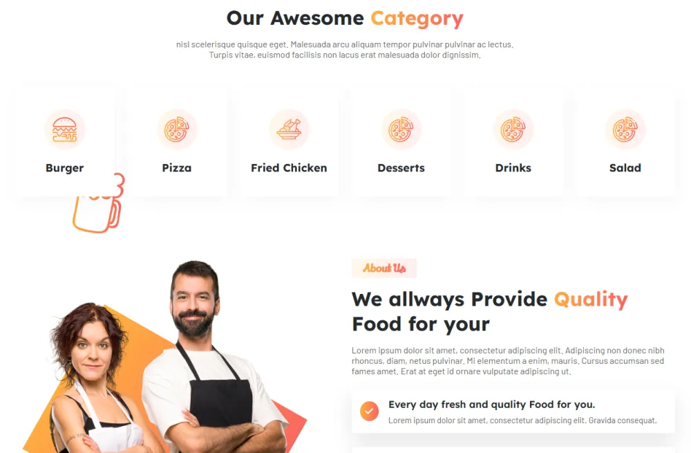 Foodest – Restaurant & Recipe Website