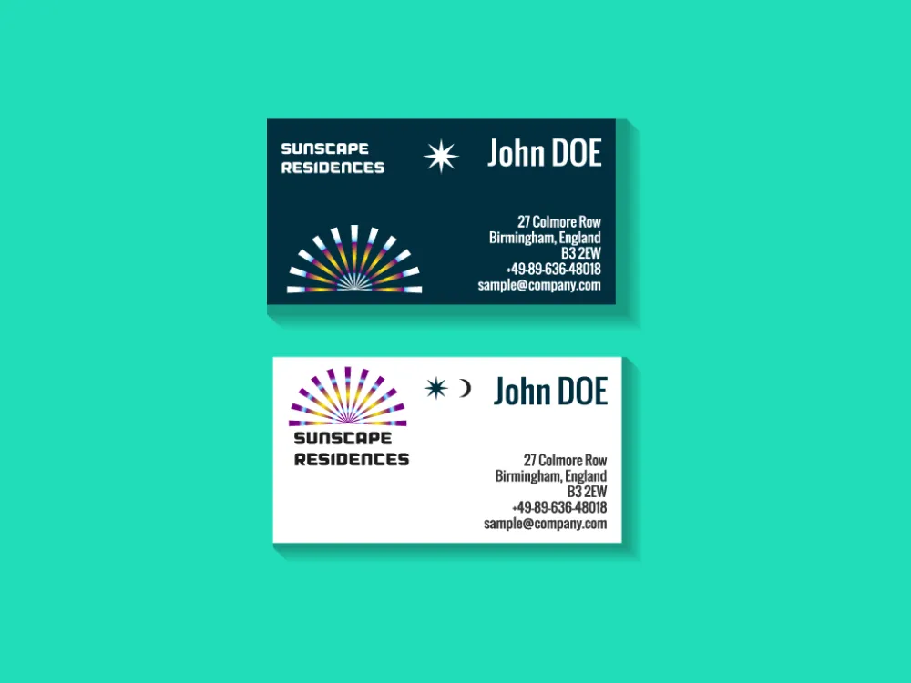 Sunscape Residence Branding Corporate Identity Design