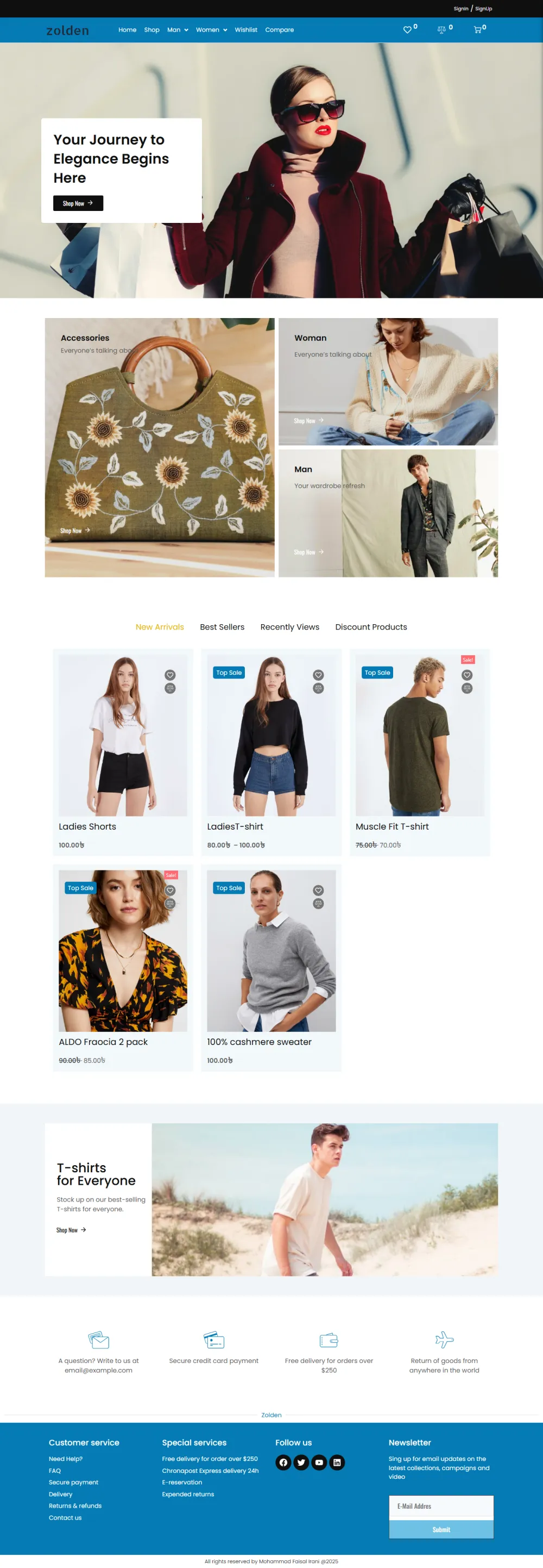 Ecommerce Project (Clothing)