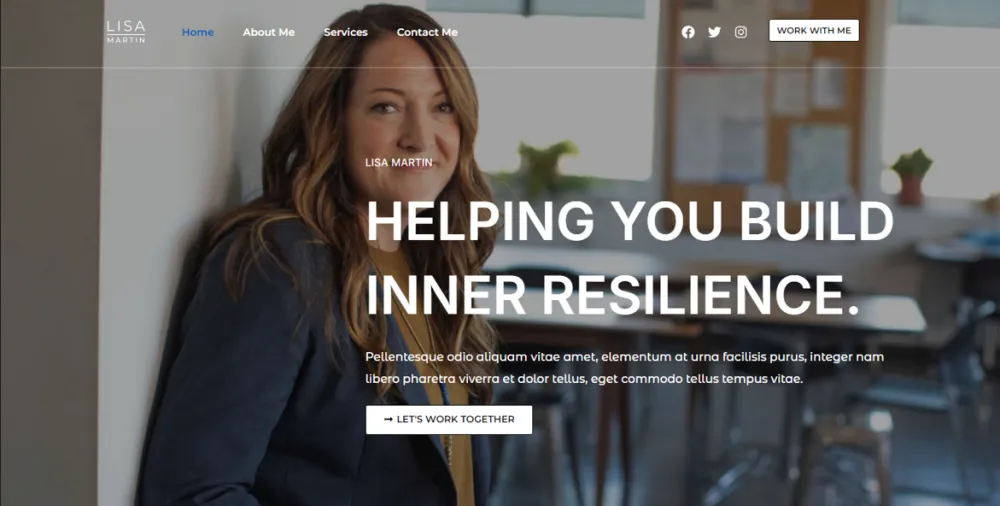 Portfolio Website (Business People)